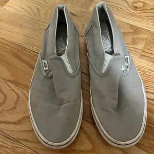 Vans Woman’s Gray Slip-On Shoe
